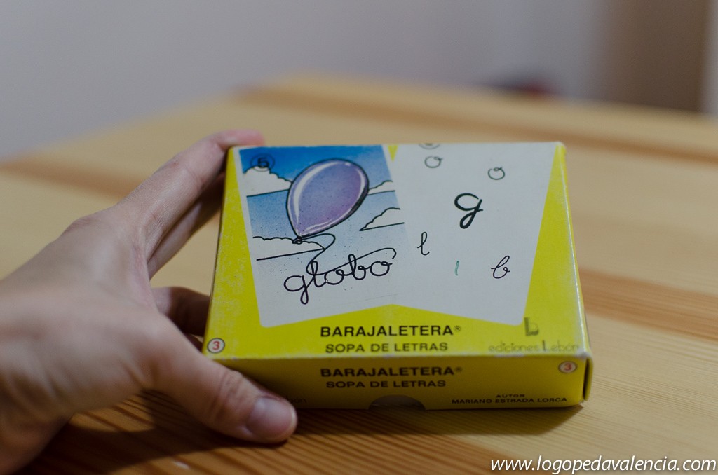 Curiosidad Logopedia. Barajaletras